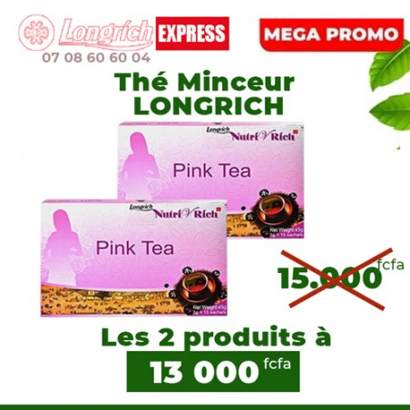 Promo 2  Thé Roses Minceur LONGRICH