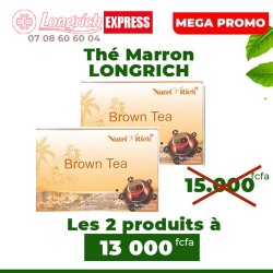 Promo 2 Thé Marron LONGRICH