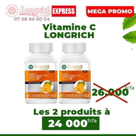 Promo 2 Vitamines C Longrich