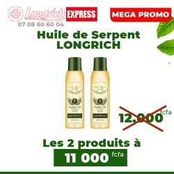 Promo 2 Huiles de serpent...