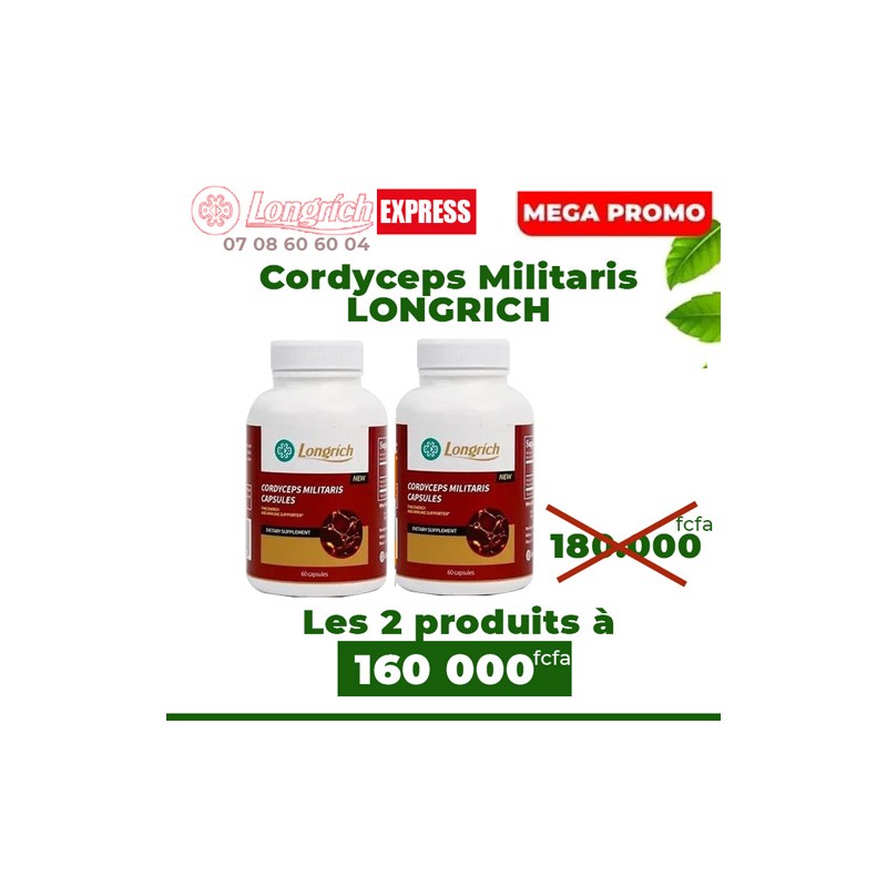 Promo 2 Cordyceps Militaris Longrich