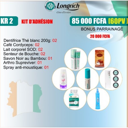 Kit d'adhesion LONGRICH KR2