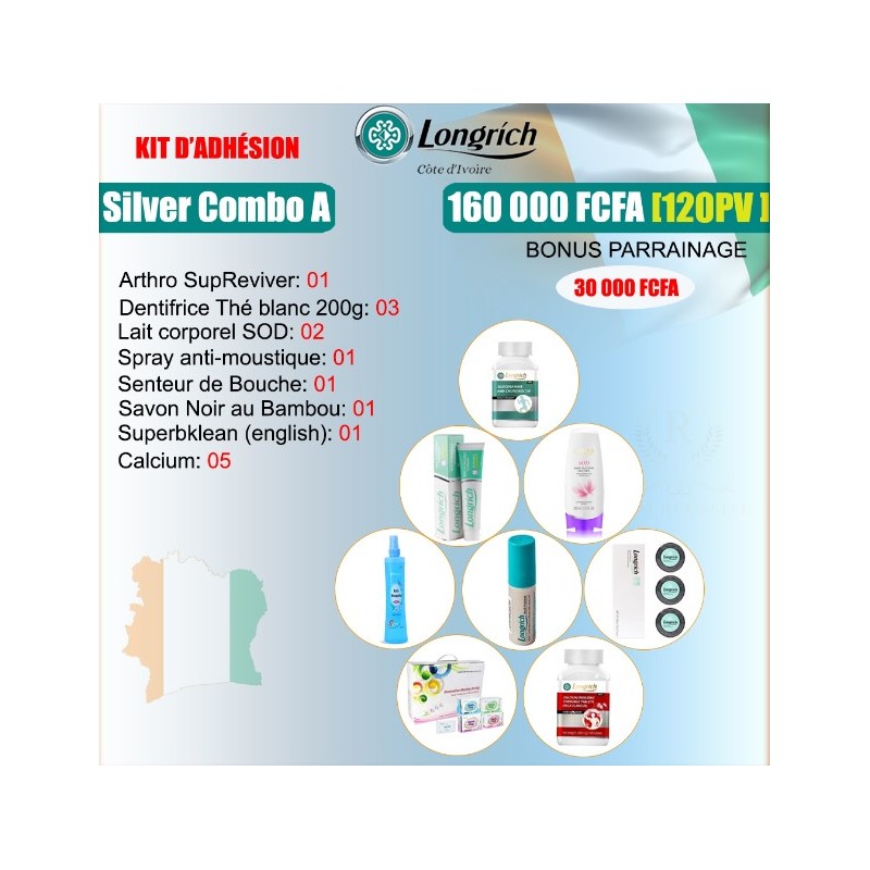 Kit d'adhésion LONGRICH SILVER